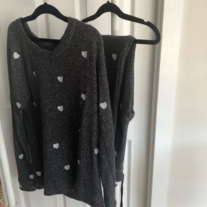 lou and grey heart sweatshirt